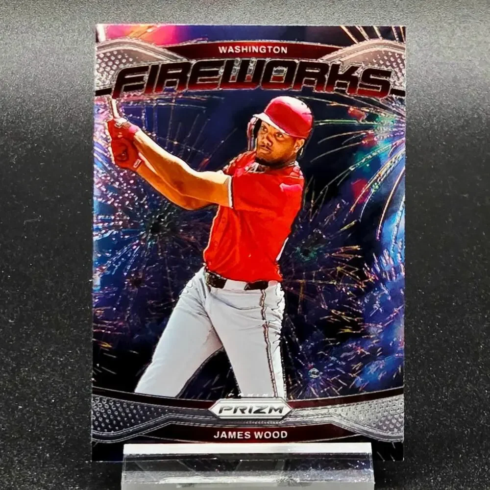 James Wood Fireworks Call to Arms /249 RC Washington Nationals Top Prospect